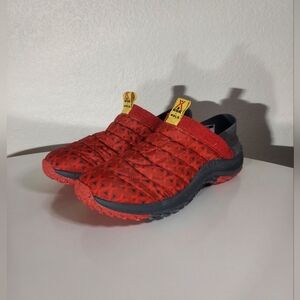 HOLO x KOA Red & Gray Leather Maverick Holo Footwear